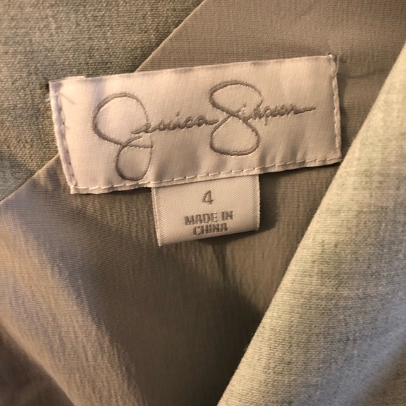 NWT Jessica Simpson sleeveless dress - grey 4 - Picture 3 of 6
